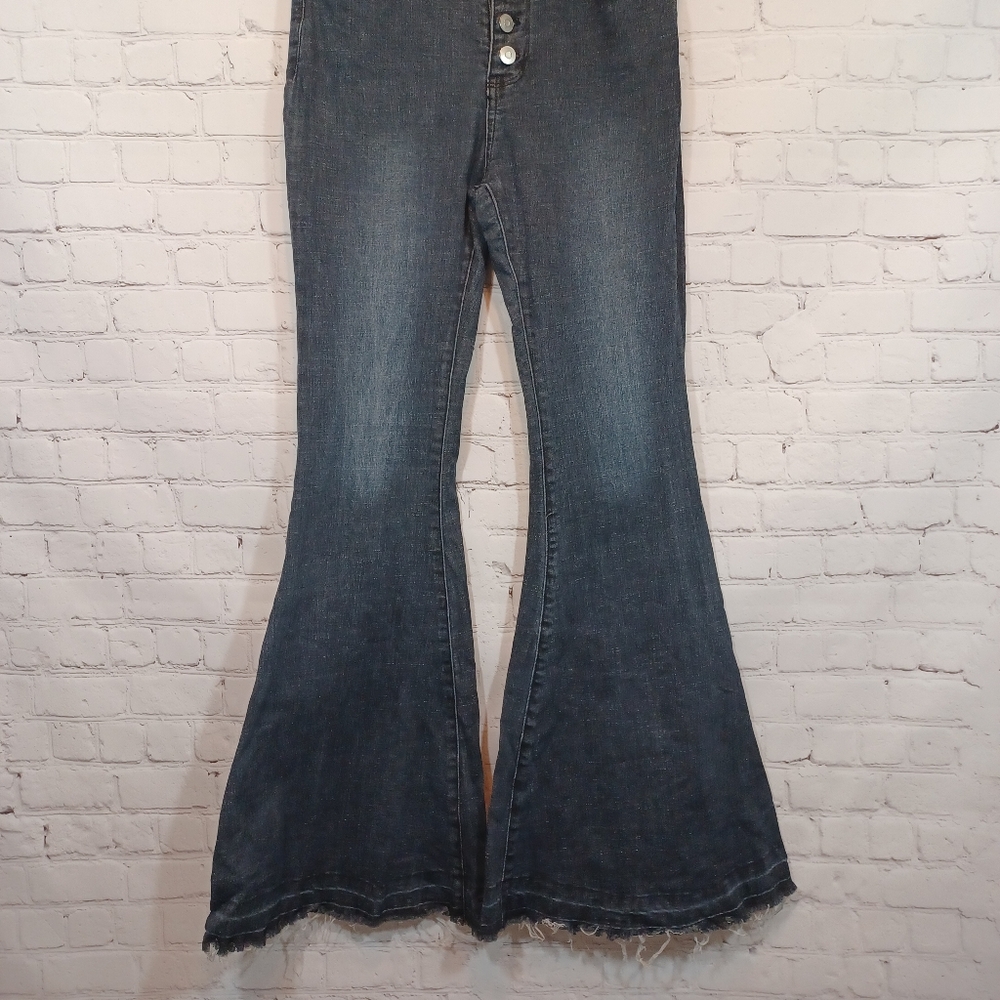 Altar'd State Hi Rise Flare Jeans - Picture 4 of 9